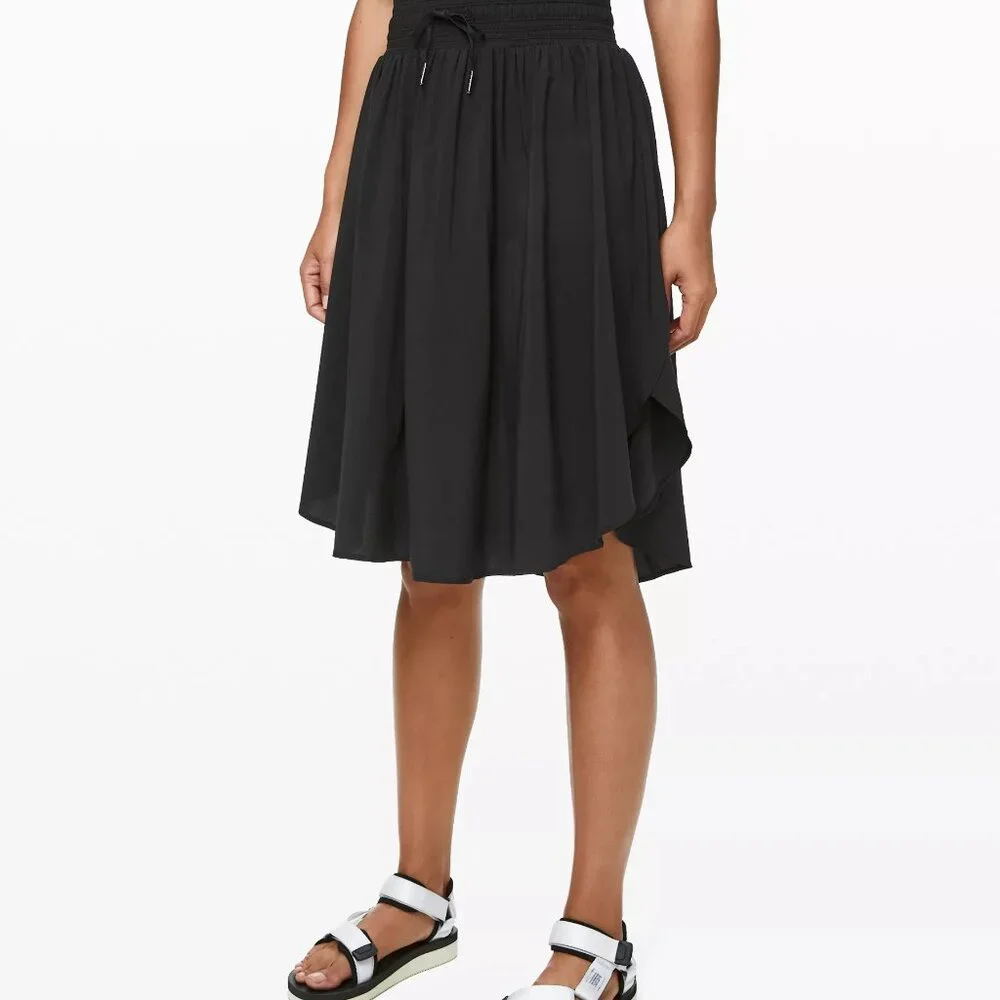 lululemon The Everyday Skirt Black 6